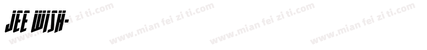 Jee Wish字体转换